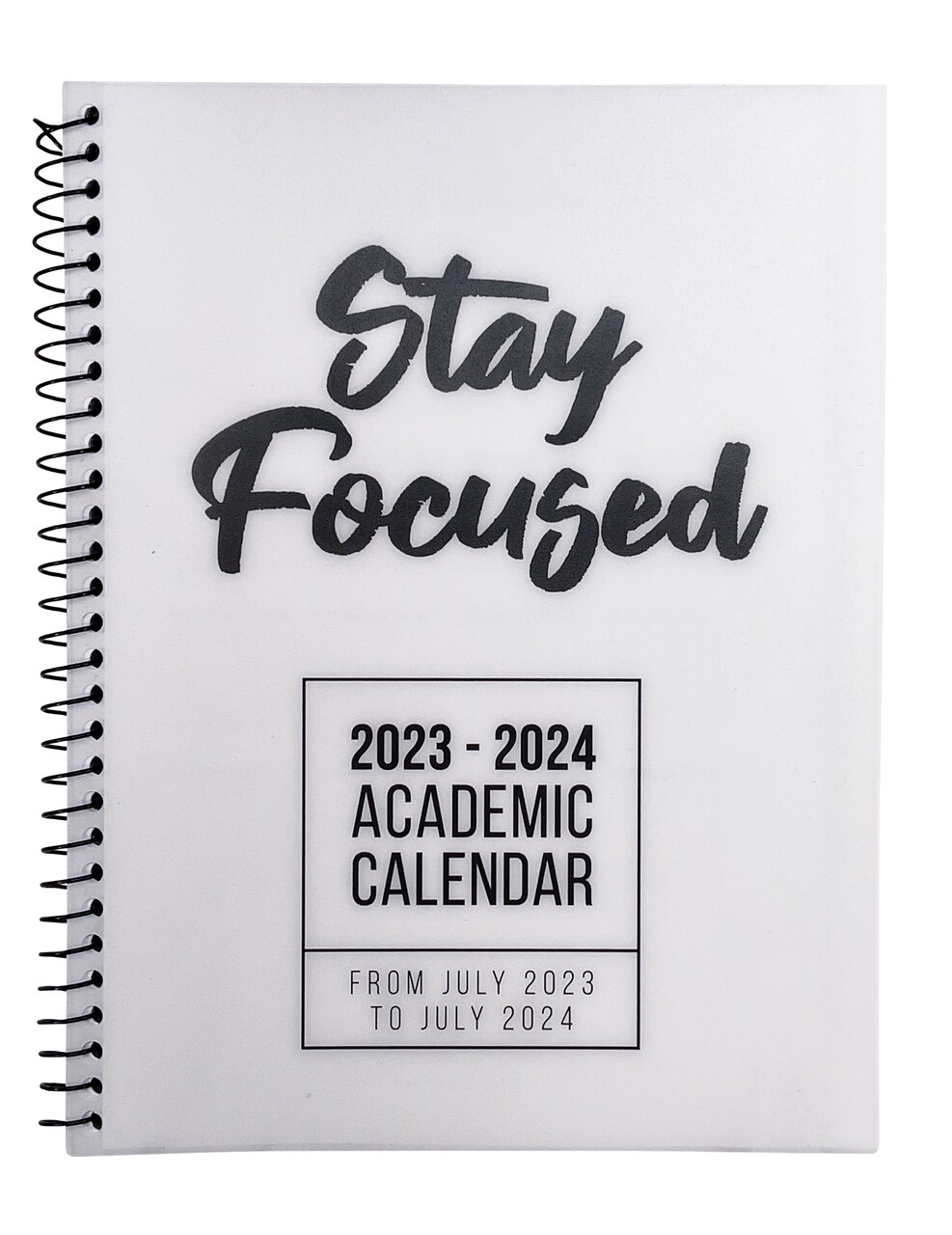 RE-FOCUS THE CREATIVE OFFICE, 2023-2024 Academic Calendar, Monthly and Weekly Views with Time Slots, To-Do List